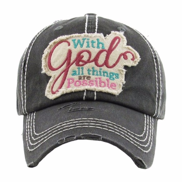 Bellanblue Accessories - FAITH Baseball Cap